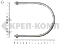 Болт оц. U-образный UBZ 8 М16 (1шт)