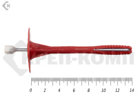 Дюбель "Гриб" с металлическим стержнем и термомостом 10х140 Teсh-KREP IZL-T R5 (1000шт)