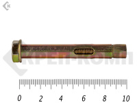 Анкер болт болтом м10 12х100 (50шт)